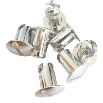 L'aluminium universel 7/16&quot; par.500&quot; 1/4 Tour rapide DOME HEAD Dzus Fasteners Aluminium argenté pour une performance universelle
