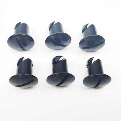 L'aluminium universel 7/16&quot; par.500&quot; 1/4 Tour rapide DOME HEAD Dzus Fasteners Aluminium argenté pour une performance universelle