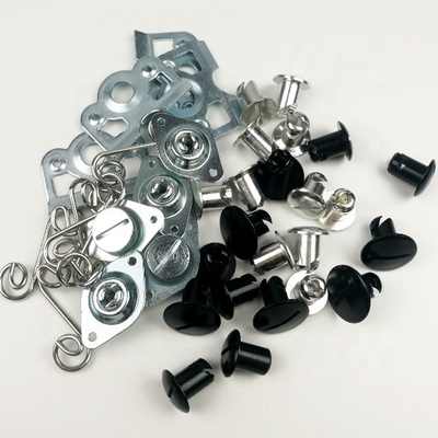 Universal Car Fitment Sprint Car Noir DZUS Boutons 7/16 &quot;X.500&quot; en aluminium pour une performance et une durabilité inégalées