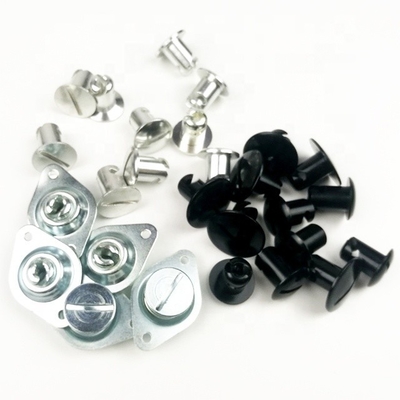 L'aluminium universel 7/16&quot; par.500&quot; 1/4 Tour rapide DOME HEAD Dzus Fasteners Aluminium argenté pour une performance universelle
