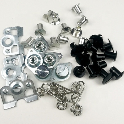 Universal Car Fitment Sprint Car Noir DZUS Boutons 7/16 &quot;X.500&quot; en aluminium pour une performance et une durabilité inégalées