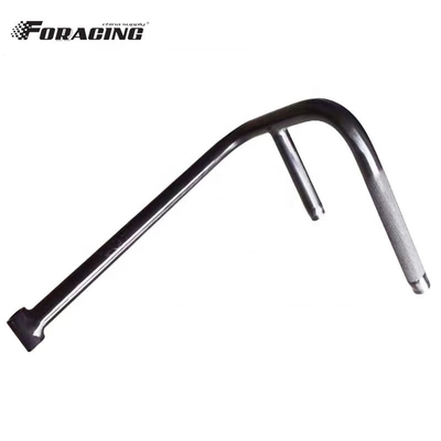 Améliorez les performances de votre voiture Sprint avec le levier de la pédale d'accélérateur en titane noir universel 9.625&quot;*3.0&quot; Taille OE NO. Universel