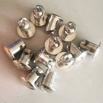 Universal Car Fitment Sprintcar Quater Tour Dome Tête Dzus 7/16&quot;.500&quot; Fasteners Argent voiture Sprint naine Année universelle