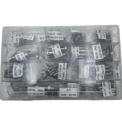 Le kit de boulonnage pour voiture de course universel SPRINT CAR XXX ONS CHASSIS TITANIUM Triple X Sprint Car Bolt Kit complète de niveau 8 ou Q/C R/R S/P PLUS BOLT KIT