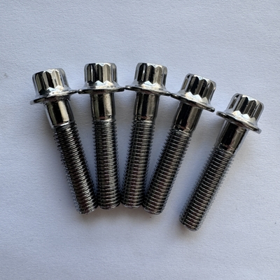 Titane universel Gr5 12 PT RS/ RX Kit à jante partagée M7 x 32 Boulons et écrous