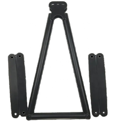 Noir 13 5/8 &quot;SPRINT CAR JACOBS échelle avec sangles chromolie 4130 position avant 1&quot; x 1/4&quot; x 7&quot; épaisseur de paroi 0,065 &quot;aluminium