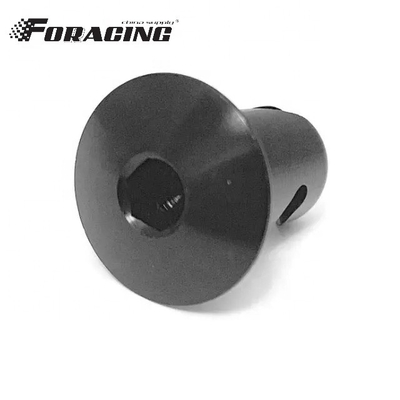 Coupe de voiture universelle en aluminium sur mesure Dzus Allen Tête bouton quart tour fixations 7/16 &quot;.500 Noir à prix abordable
