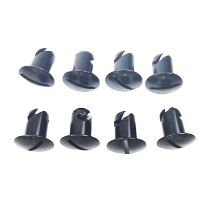 OE NO. Fabriqué sur mesure en aluminium noir Dzus fente tête quart tour fixations 7/16 &quot;x.500 pour l'année universelle montage universel de voiture