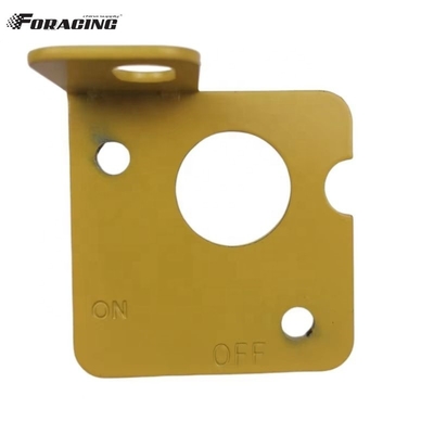 Kit de levier de verrouillage universel jaune/rouge/argent pour le commutateur de déconnexion universel de la batterie de voiture
