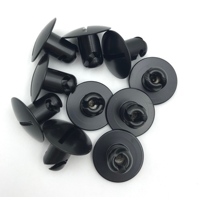 Universal Sprint Car Aluminium Quarter Tour Dzus 7/16 x.500 avec une tête de 1 pouce Noir Installation facile
