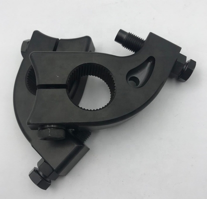 Titane Gr5 Noir PVD Torsion Stop 1 3/4 &quot;Split 1-1/8&quot; Spline 7/16 Reglage de boulon pour tous les hexagonal Bilt 9/16&quot; dans diverses industries