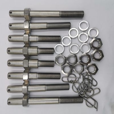 Montage universel de voiture Eagle Sprint Chassis de voiture Titane naturel Une écrousse et Q/C R/R S/P Plus Boult Kit pour N/M OE NO
