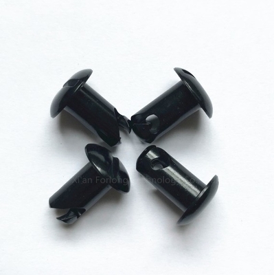 Universel noir 7/16 &quot;x.550&quot; bouton de tête en aluminium Dzus Dome Le complément parfait à votre arsenal de fixation