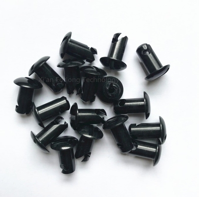Universel noir 7/16 &quot;x.550&quot; bouton de tête en aluminium Dzus Dome Le complément parfait à votre arsenal de fixation