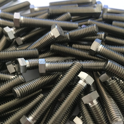 Résistance Performance Finition naturelle SPRINT CAR TITANIUM RADIUS ROD BOLT 1/2&quot;-20 x 1-3/8&quot; Boulons à tête hexagonale avec norme DIN
