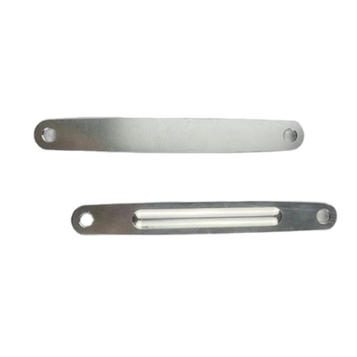 Universal 3/8&quot; Hole Dia argenté et finition noire en aluminium Jacobs Barres d'échelle 5,0 mm d'épaisseur pour voiture Sprint