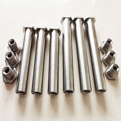 DIN Standard 5/8 &quot;Diamètre écrous de broche de sprint avec finition naturelle et épingle de titane en alliage 6AL-4V