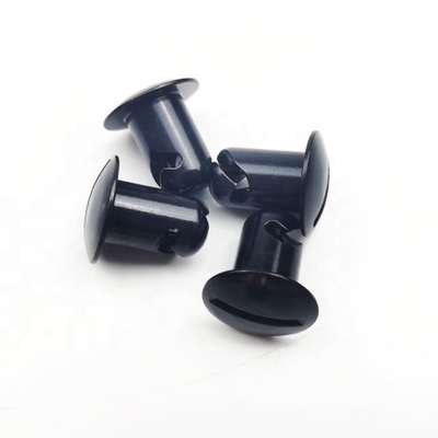 L'année universelle standard OE NO. 7/16 &quot;Aluminium bouton Dzus Flush Allen Tête Quartier Tour Fixants.500 Noir Installation rapide et sûre