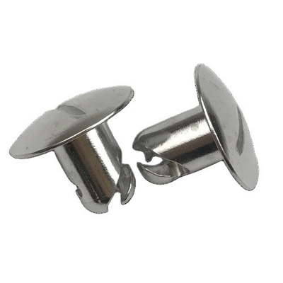 Amélioré 1&quot; Grand tête argent aluminium Sprint Car Quarter Tour Dzus Standard Compatible et le but du remplacement / réparation