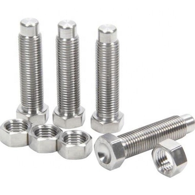 Norme OE NO. Titane GR5 Miniature Micro Sprint 3/8 &quot;-16 1,8 &quot; Longues boulons avec une technologie de revêtement naturel en titane