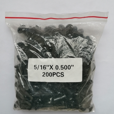 Coupe de l'aluminium universel en quart de tour Noir Dzus Fasteners 7/16 &quot; 5/16&quot; boutons pour le remplacement universel