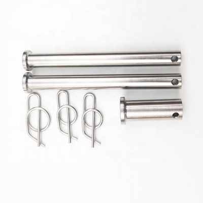 Titane de qualité industrielle Jacobs Kit d'épingles d'échelle avec pinces Finition naturelle DIN Standard Gr5 3/8 x 3,71 et 1/2 x 1.3