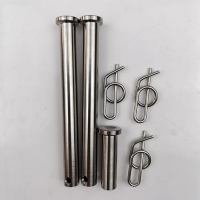 Kit de broches en titane de qualité GR5 standard DIN pour échelle Jacobs 3/8 x 3,71 et 1/2 x 1,3 Clips inclus
