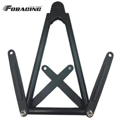 Un kit d'échelle universel de 13-5/8&quot; noir Chromoly Jacobs Le composant essentiel pour les amateurs de course de voiture de sprint
