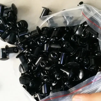 OE NO. Customized Aluminium Quarter Turn Dzus Boucles de tête de dôme Noir 5/16 &quot;x.550&quot; pour une amélioration de la performance universelle