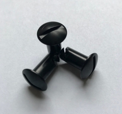 Universal 7/16 &quot; Aluminium Dzus Stud Dome Head.500 Black Quarter Turn Fasteners Le meilleur choix pour la personnalisation des voitures Sprint
