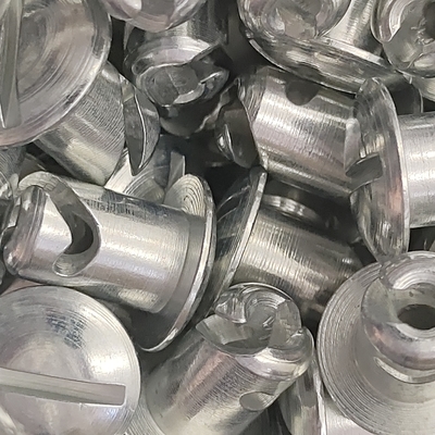 Coupe universelle Dzus Boutons de tête argenté 7/16 &quot;x.500&quot; Steel Sprint Car Maximum avec le matériau universel