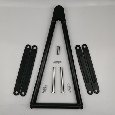 Unité de montage de voiture universelle de 14 pouces Jacobs Escalier Sprint Car Chromoly Noir Maxim Winters 3/8 &quot;Diamètre du trou 1 trou