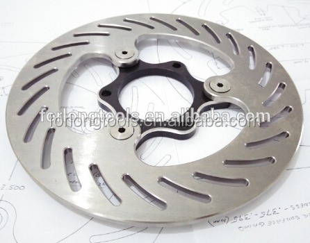250 mm Disque du rotor du frein arrière pour KX 125 250 KX F 250 KLX R 450 Pièces de rechange de motocyclette Matériau en titane et durable