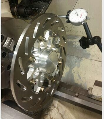 250 mm Disque du rotor du frein arrière pour KX 125 250 KX F 250 KLX R 450 Pièces de rechange de motocyclette Matériau en titane et durable