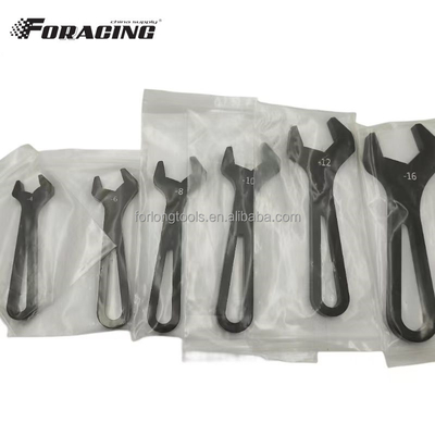 Universal Black Racing AN clés de ferrage AN Fermeture pour les ensembles d'outils de voiture Sprint An4-An16 6PCS Un kit Légère en aluminium