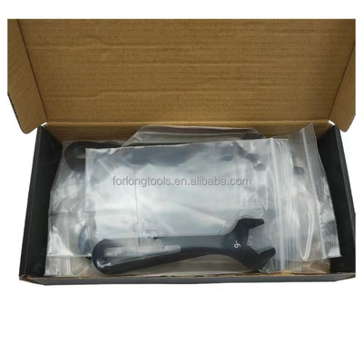 Universal Black Racing AN clés de ferrage AN Fermeture pour les ensembles d'outils de voiture Sprint An4-An16 6PCS Un kit Légère en aluminium
