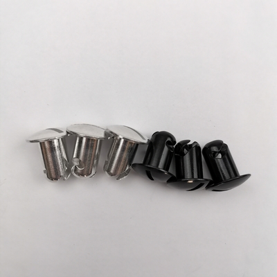 Universal 7/16*.500 Aluminium argenté à fente Dzus Fasteners Performance et durabilité inégalées pour les pièces de voiture Sprint