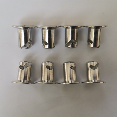 Adaptateur universel pour voiture 7/16*.550 Emprise Aluminium 1/4 quart de tour Bouton de panneau de fixation Countersunk Fente Taille de fente de 2,6 mm Personnalisable et polyvalent