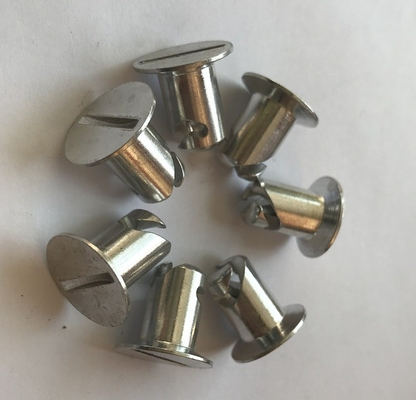Adaptateur universel pour voiture 7/16*.550 Emprise Aluminium 1/4 quart de tour Bouton de panneau de fixation Countersunk Fente Taille de fente de 2,6 mm Personnalisable et polyvalent