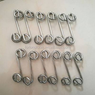 Accords universels pour voitures argent Dzus Grip à ressort.375 Fasteners à virage rapide en acier inoxydable pour les voitures de course Sprint