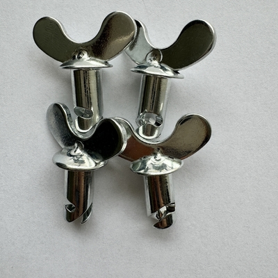 Boutons de tête de papillon universels Dzus Dome pour l'acier de voiture Sprint 5/16 &quot;x.500&quot; argenté Remplacer / réparer Universal Fitment OEM