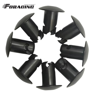 Année universelle universelle 7/16 &quot;Aluminium Dzus Bouton Dôme Allen Tête Quartier Tour Fixants 0,50&quot; Noir universel pour l'année