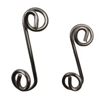 L' acier inoxydable argenté universel Dzus Grip à ressort.375 Fasteners à virage rapide La mise à niveau ultime pour les performances de course