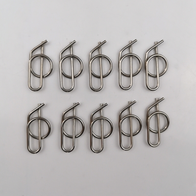 304SS Jacobs Escalier Pin Rue Clip en acier inoxydable 3/8 &quot;Sprint Car Quick Release Clevis Pin Clip pour le montage universel de voiture