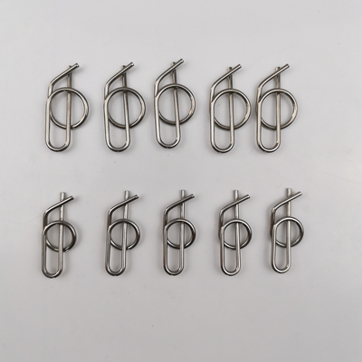 304SS Jacobs Escalier Pin Rue Clip en acier inoxydable 3/8 &quot;Sprint Car Quick Release Clevis Pin Clip pour le montage universel de voiture
