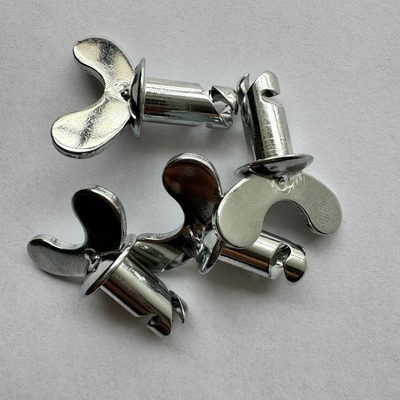 Remplacement/réparation Objet OEM accepté Dzus Dome Bouteilles de la tête de papillon avec poignée Silver 7/16 &quot;x.500&quot; Steel Sprint Car