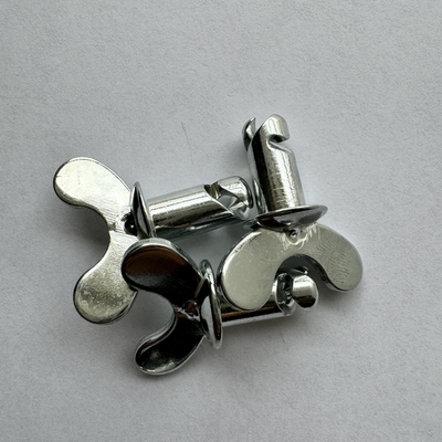 Remplacement/réparation Objet OEM accepté Dzus Dome Bouteilles de la tête de papillon avec poignée Silver 7/16 &quot;x.500&quot; Steel Sprint Car