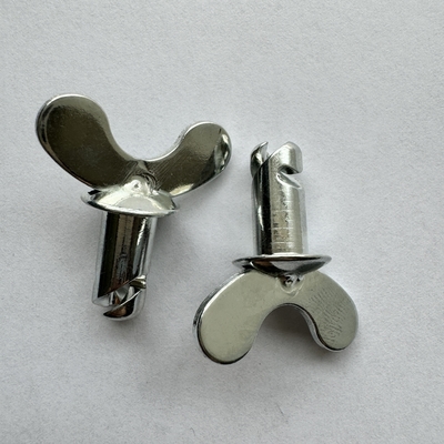 Remplacement/réparation Objet OEM accepté Dzus Dome Bouteilles de la tête de papillon avec poignée Silver 7/16 &quot;x.500&quot; Steel Sprint Car