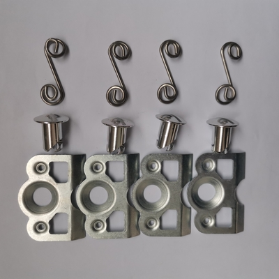 Standard OE NO. Retour rapide Dzus Plaque arrière en acier 1 3/8 support de montage de fixation pour des améliorations de performance universelles