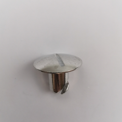 Compatibilité universelle 7/16 &quot;Sprint Car Argent Aluminium Quarter Tour Dzus avec 1&quot; Grand Cap Conception de finition en argent